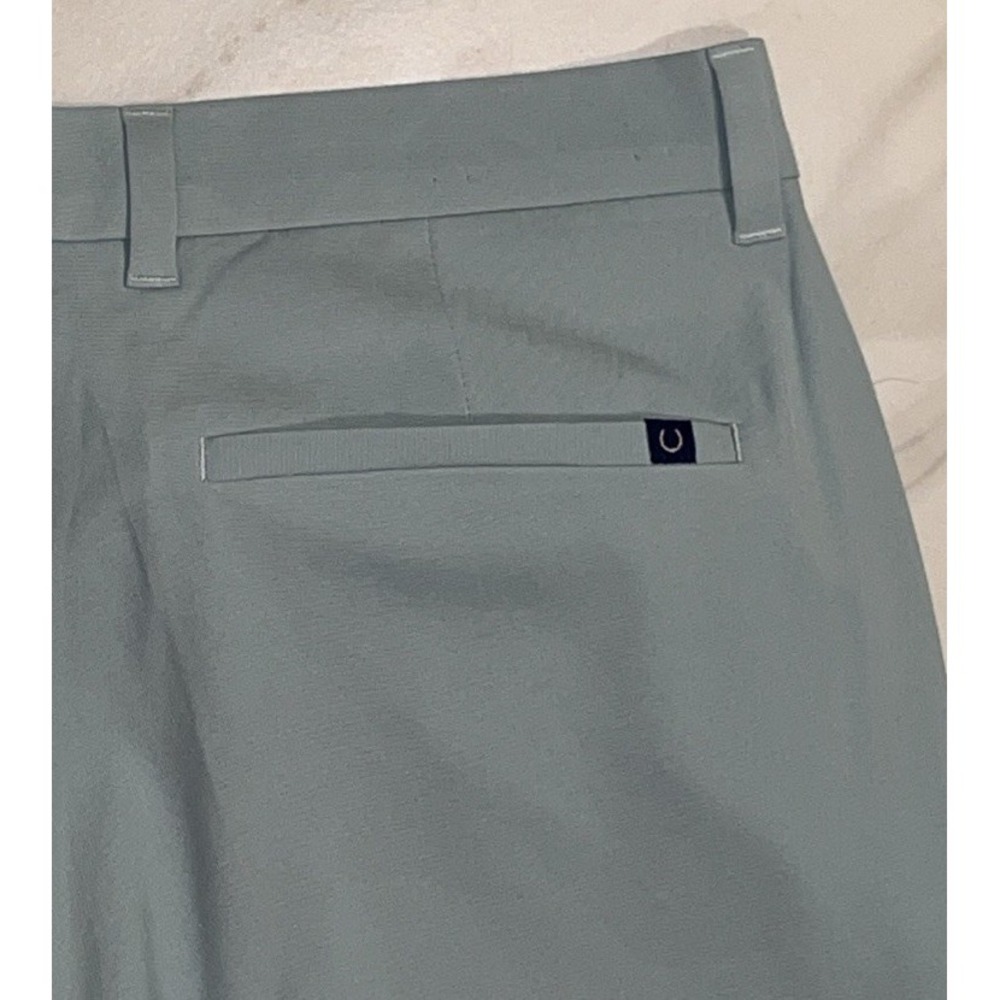 Oxford Golf Pants Men 34x34 Dusty Mint Green Stretch Performance X9-1001 - Picture 3 of 13